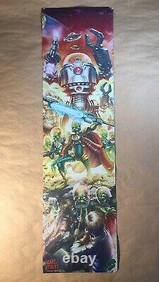 Santa Cruz Mars Attacks Mob Skateboard Grip Tape Limited Lot of 4 Rare