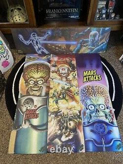 Santa Cruz Mars Attacks Skateboard Mob Grip Tape Set Of 4 2018 Rare