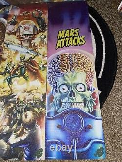 Santa Cruz Mars Attacks Skateboard Mob Grip Tape Set Of 4 2018 Rare