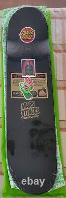 Santa Cruz Mars Attacks deck SUPER RARE 1/250 Made. Paint Made With Mars Rocks