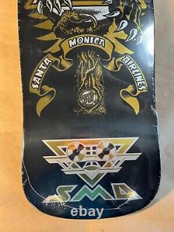 Santa Cruz Natas Blind Bag Gold Metallic Reissue Old School Skateboard Deck