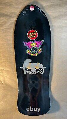 Santa Cruz Natas Blind Bag Gold Metallic Reissue Old School Skateboard Deck