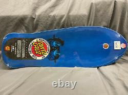 Santa Cruz Natas Kaupas Panther 3 Skateboard Deck Blue Metallic rob roskopp sma