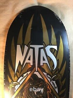 Santa Cruz Natas Kaupas Panther Reissue Gold Metallic Blind Bag Skateboard Deck