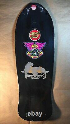 Santa Cruz Natas Kaupas Panther Reissue Gold Metallic Blind Bag Skateboard Deck