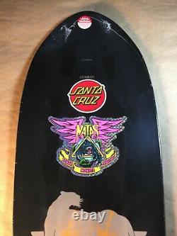 Santa Cruz Natas Kaupas Panther Reissue Gold Metallic Blind Bag Skateboard Deck