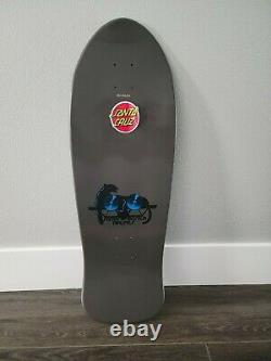 Santa Cruz Natas Kaupas Panther Skateboard Deck Grey Metallic