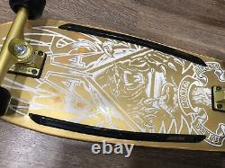 Santa Cruz Natas Kaupas Skateboard Deck GOLD FOIL & MATALAC Blind Bag Series NEW