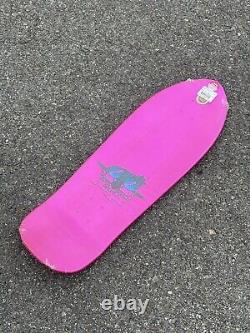 Santa Cruz Natas Kaupas Skateboard Skate Deck Pink Kitten SMA New In Shrink