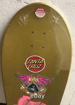 Santa Cruz Natas Skateboard Reissue Gold FOIL Blind Bag Santa Monica Airlines