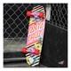 Santa Cruz PINK Flowers old school Skateboard Cruiser 8.4 x 29.4 complete