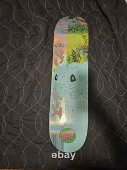 Santa Cruz Pokémon Bulbasaur Skateboard Deck