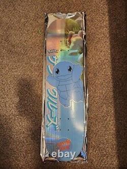 Santa Cruz Pokémon Squirtle Bling Bad Skateboard Deck Rare New