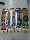 Santa Cruz Poker Dog Skateboard Set of 4 Guzman Shannon Strubing Melvin