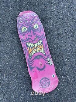 Santa Cruz ROSKOPP FACE Matte Pink Stain REISSUE Skateboard Deck NEW IN SHRINK