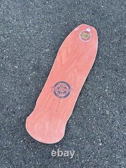 Santa Cruz ROSKOPP FACE Matte Pink Stain REISSUE Skateboard Deck NEW IN SHRINK