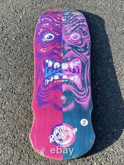 Santa Cruz ROSKOPP FACE Pink Blue Split REISSUE Skateboard Deck NEW IN SHRINK
