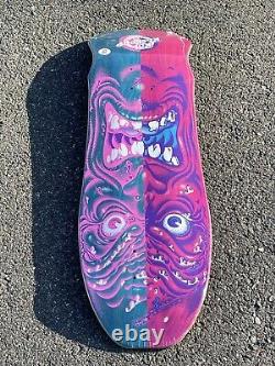 Santa Cruz ROSKOPP FACE Pink Blue Split REISSUE Skateboard Deck NEW IN SHRINK