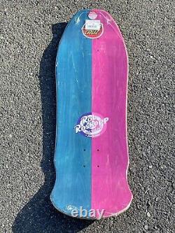 Santa Cruz ROSKOPP FACE Pink Blue Split REISSUE Skateboard Deck NEW IN SHRINK