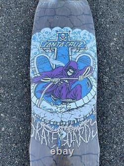 Santa Cruz Rare Crazy Shape DEATH POOL Skateboard Skate Deck OLD / New In Shrink