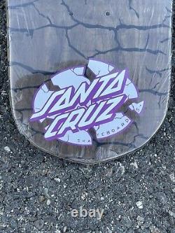 Santa Cruz Rare Crazy Shape DEATH POOL Skateboard Skate Deck OLD / New In Shrink