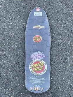 Santa Cruz Rare Crazy Shape DEATH POOL Skateboard Skate Deck OLD / New In Shrink