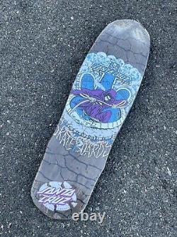 Santa Cruz Rare Crazy Shape DEATH POOL Skateboard Skate Deck OLD / New In Shrink