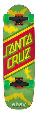 Santa Cruz Rasta Tie-Dye Cruiser Complete Sz 29.05 x 8.79in