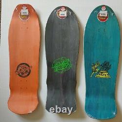 Santa Cruz Reissue Skateboard Decks Salba Tiger Claus Grabke Rob Roskopp Face