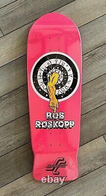 Santa Cruz Rob Roskopp 1 Target Reissue Skateboard Deck Pink New Kendall Grosso