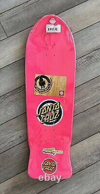 Santa Cruz Rob Roskopp 1 Target Reissue Skateboard Deck Pink New Kendall Grosso