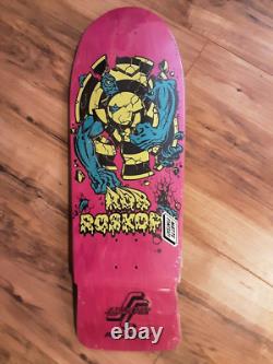 Santa Cruz Rob Roskopp 3 Reissue Skateboard Deck New in shrink