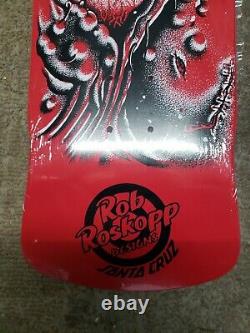 Santa Cruz Rob Roskopp Eye Red Reissue Skateboard Deck