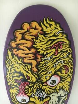 Santa Cruz Rob Roskopp Face 2 Skateboard Deck NHS Purple Dip Original Reissue