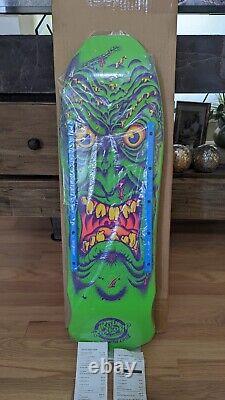 Santa Cruz Rob Roskopp Face Green Reissue Skateboard Deck Phillips