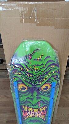 Santa Cruz Rob Roskopp Face Green Reissue Skateboard Deck Phillips