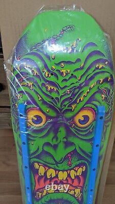 Santa Cruz Rob Roskopp Face Green Reissue Skateboard Deck Phillips