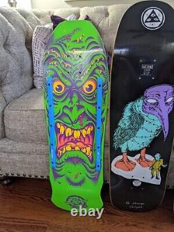 Santa Cruz Rob Roskopp Face Green Reissue Skateboard Deck Phillips