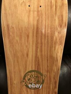 Santa Cruz Rob Roskopp Face Jason Edmiston Reissue Skateboard Deck