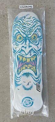 Santa Cruz Rob Roskopp Face Limited Edition Skateboard Deck White RARE