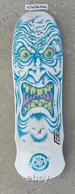Santa Cruz Rob Roskopp Face Limited Edition Skateboard Deck White RARE