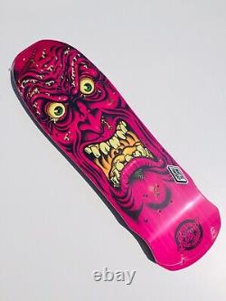 Santa Cruz Rob Roskopp Face Skateboard Deck 80s Old School Vintage Reissue New