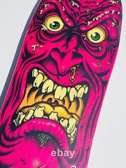 Santa Cruz Rob Roskopp Face Skateboard Deck 80s Old School Vintage Reissue New