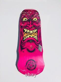 Santa Cruz Rob Roskopp Face Skateboard Deck 80s Old School Vintage Reissue New