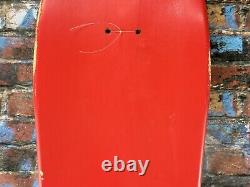 Santa Cruz Rob Roskopp Face Skateboard Deck Reissue (Red Color)(Used)
