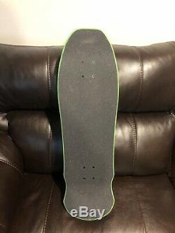 Santa Cruz Rob Roskopp Green Face Reissue Skateboard Deck Complete Slime balls