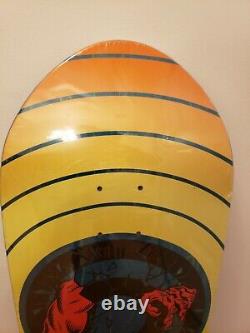Santa Cruz Rob Roskopp TARGET 2 Skateboard Deck Yellow Orange NEW reissue
