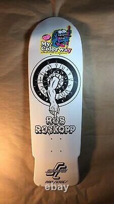 Santa Cruz Rob Roskopp Target 1 Reissue My Colorway Skateboard Deck