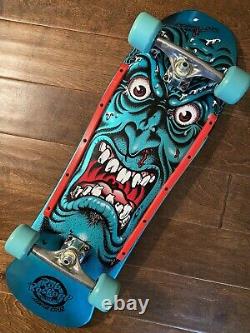 Santa Cruz Rob Roskopp reissue custom complete skateboard