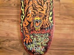 Santa Cruz SALBA Tiger Reissue Skateboard Deck New in shrink